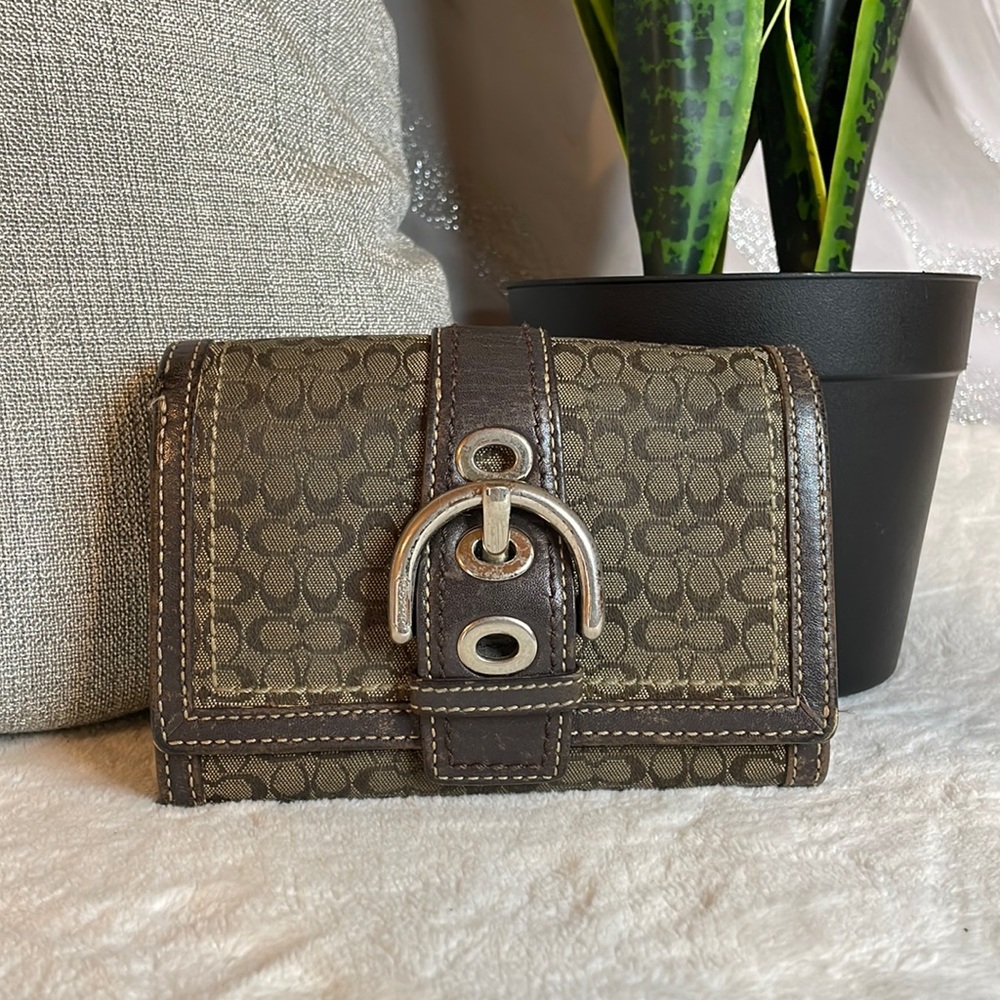 Coach Bifold Monogrammed Wallet